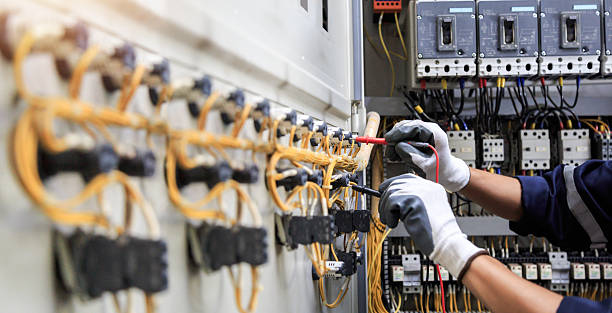 Professional Electrician technician working in Crosby, ND